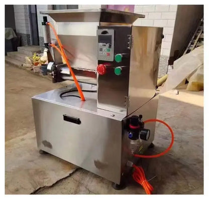 TEBAK Round Cake Cutting Machine Pneumatic Model Automatic Pizza Cutting Machine, Hamburger Bread Cutting Machine