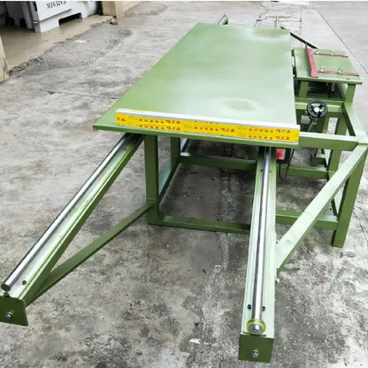 TEBAK Professional Board Small Sliding Table Panel Saw Cutting Machine for Making Furniture Can Cut at 45 Angles Are Sold