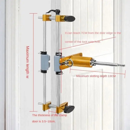 ANDUUK Hole saw New Tools Door Lock Opener Installation Mortising Fitting Jig Tools