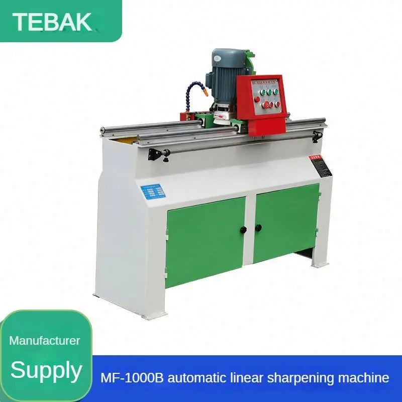 A TEBAK  Automatic Commercial Electrical Wood Planer Knife Blade Sharpener Grinding Machine for Woodworking