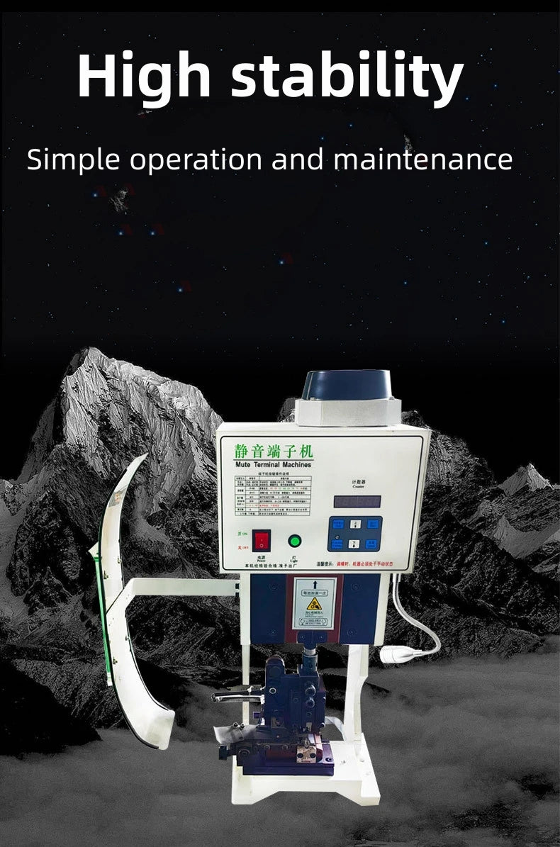 TEBAK TK-24 Fully Automatic High-speed Terminal Crimper 2.0T Low Noise Super Mute Terminal Crimping Machine