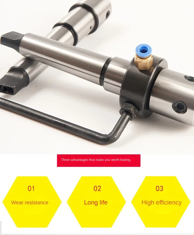 ANDUUK Taper Arbor MT2/MT3 for Annular Cutter Hollow Drill Bit Clamp Chuck Magnetic Drill Extension Drilling Tool Holder