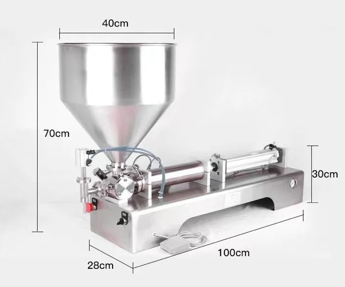 TEBAK Cream and Paste Pneumatic Filling Machine