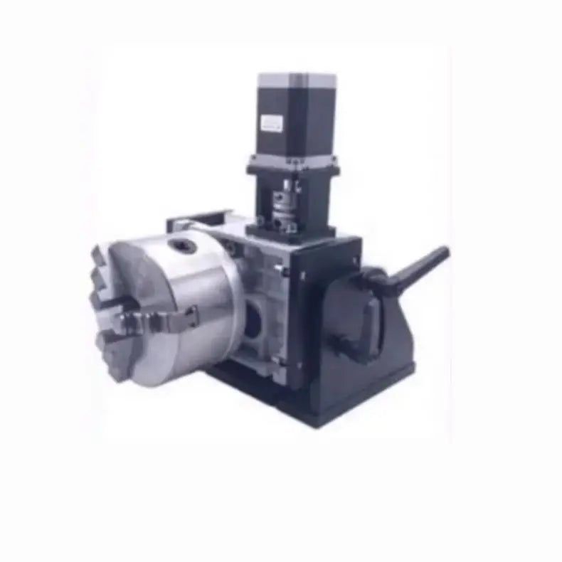 TEBAK CNC Automatic Rotary D80 D100 D125 D160mm Rotary Chuck Laser Marking Machine for Round Cylinder Products Engraving Welding