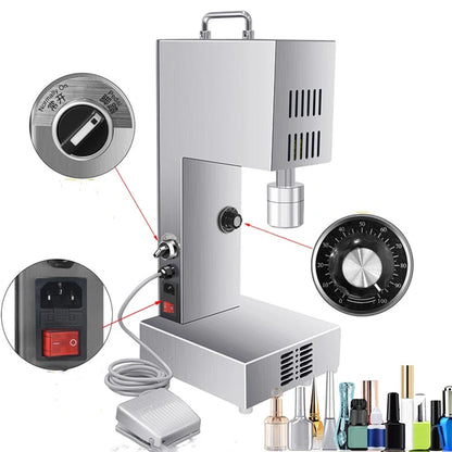TEBAK Gel Nail Polish Bottle Filler Nail Polish Filling Machine UV Gel Cosmetic Packing Nail Coat Oil Liquid Dispenser