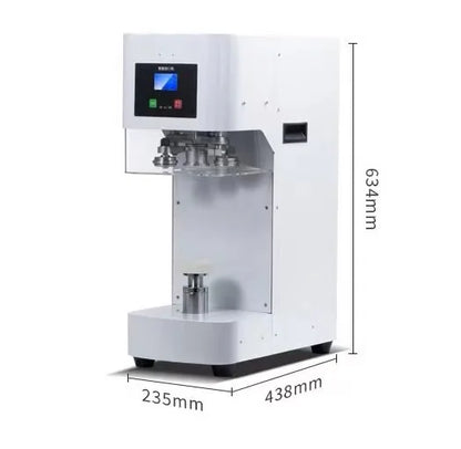 TEBAK Commercial Automatic Plastic Custom Beverage Jar Bottle Beer Bubble Tea Intelligent Cans Seamer Sealing Canning Machine