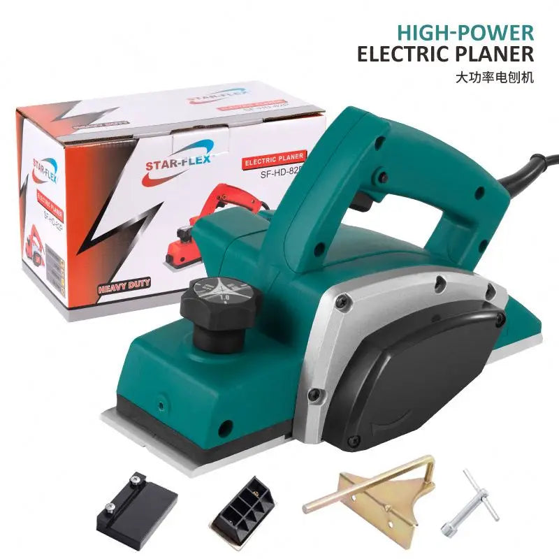 Tebak 110V/220V High Power Home Handheld Wood Edge Surface Trimmer Multifunctional Portable 220v Electric Wood Planer