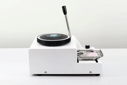 TEBAK Metal Dog Tag Manual Name Engraving Characters Small Manual Stainless Teel ID Tag Engraving Metal Embossing Machine