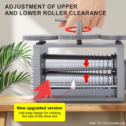 Factory Supply Jewelry  Rolling Mill Machine 3 in 1 Light Duty Roller Machine Half Round Rolling Mill Machine Rolling Mill