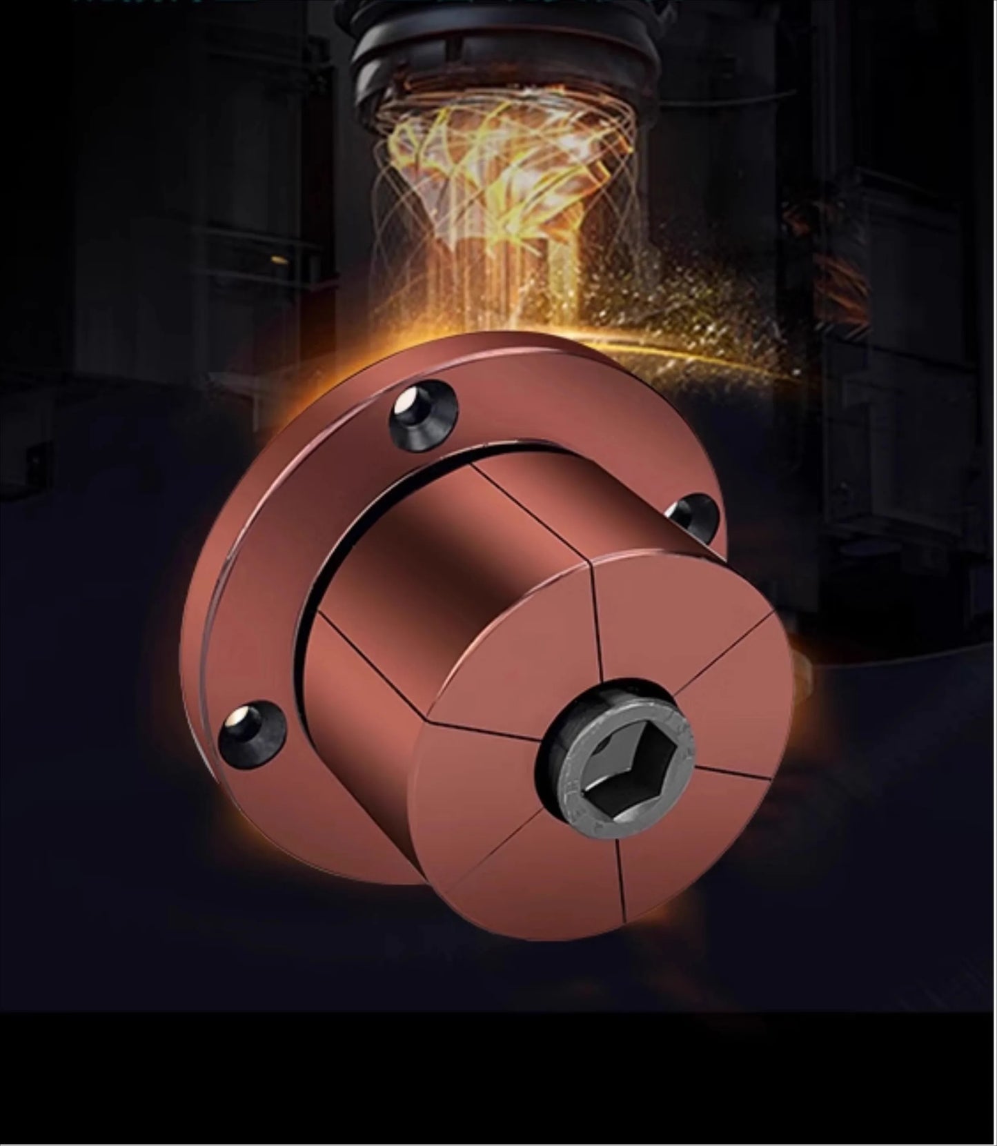 D6-D105mm CNC Steel Manual Inner Hole Tightening Positioner Zinc-Plated Inner with Expansion Diameter Fastening Positioning