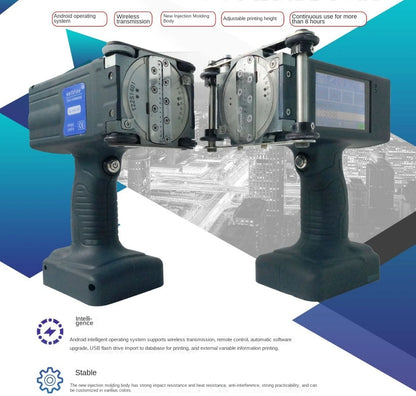 TEBAK XY-16 Large Character Inkjet Printer for Large Carton Big Character PVC Pipe Handheld Portable Printer