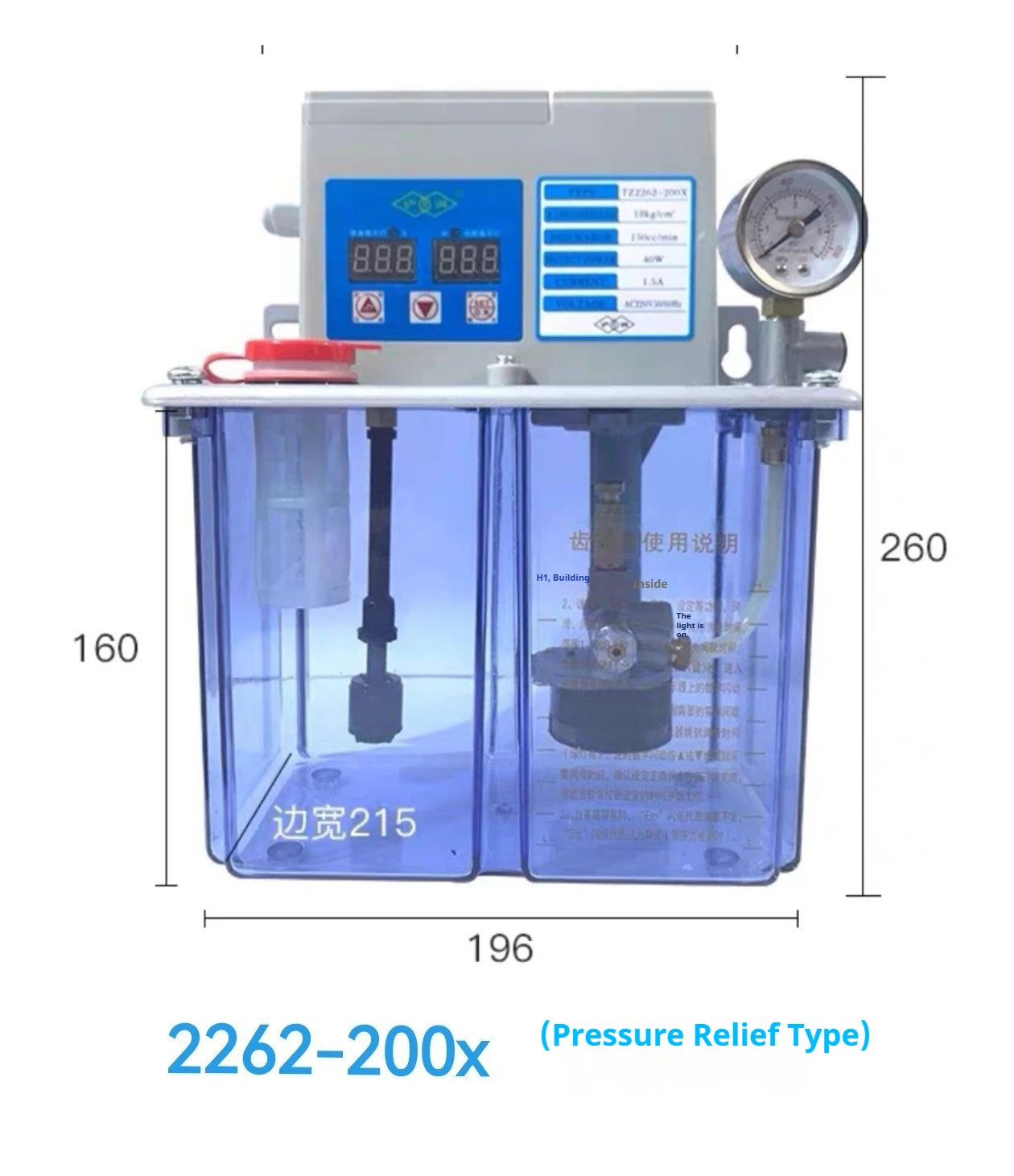 TEBAK China Centralized CNC Machinery Lubrication System Thin Oil PLC Controlled Pump for Machinery & Equipment