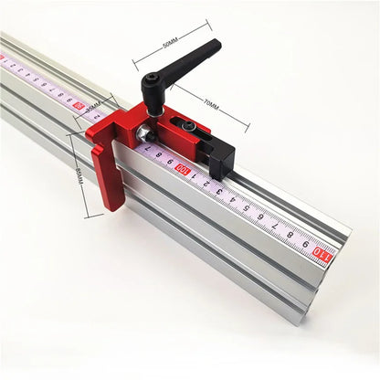 TEBAK W-107 T-Slot T-Track Wood Working Tool 75 Type Miter Track Stop