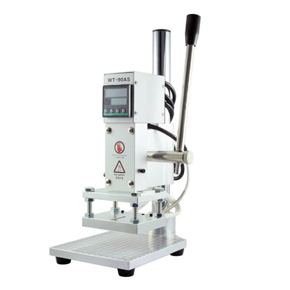 Mini Digital Hot Foil Stamping Machine 10*13cm Heating Plate Custom DIY Logo Letter Embossing Manual Hot Foil Stamping Machine