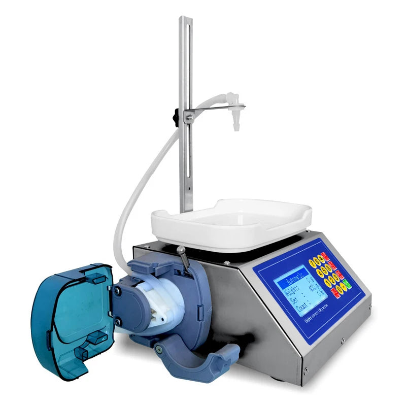 CSY-L15 High Quality Semi Automatic Weighing Paste Honey Gear Pump Filling Machine Piston Shampoo Cosmetic Cream Small Bottle