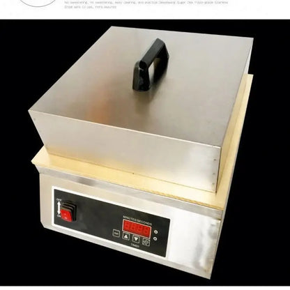 Multiple Stainless Steel Commercial Digital Electric Pancake Maker Snack Crepe Pancake Makers Automatic Souffle Pancake Machine