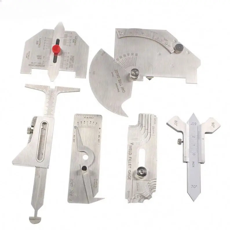 0-20mm Stainless Steel Welding Pressure Gauge Butt and Fillet Type Welds Calibration