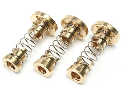 TEBAK W-10 Elimination Gap Nut Acme Threaded Rod Lead Screws DIY CNC 3D Printer Parts T8 Anti Backlash Spring Loaded Nut