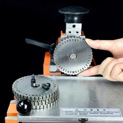 TEBAK High Quality Multi-function Metal Marking Machine Name Plate Printer and Manual Marking Machine Engraving Machine