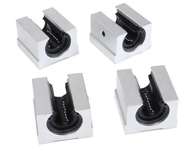 TEBAK D-17 SBR12UU SBR16UU SBR20UU Plastic Linear Bearing Housings Open Block Linear Bearing Slide  Ball Bearing Pillow Block