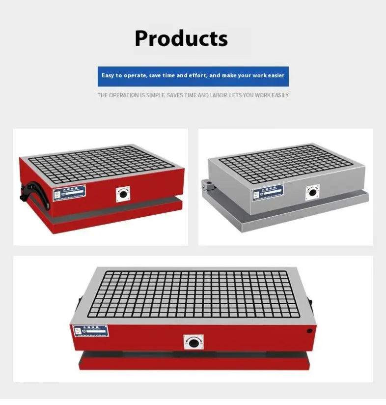 TEBAK Innovative CNC Magnetic Chuck Slope Chuck with Strong Holding Force Superior Stability Magnetic Chuck Machine Tools