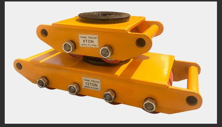 Factory Wholesale 360 Degree Small Tank Material Handling Tools Cargo Trolley Rotating Industrial Machinery Mover