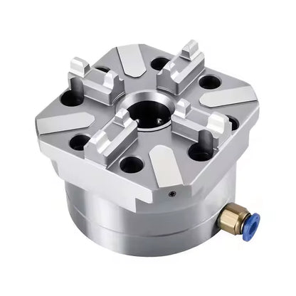 TEBAK Selling Precision 80*80 mm Pneumatic Auto Chuck for Machining Center