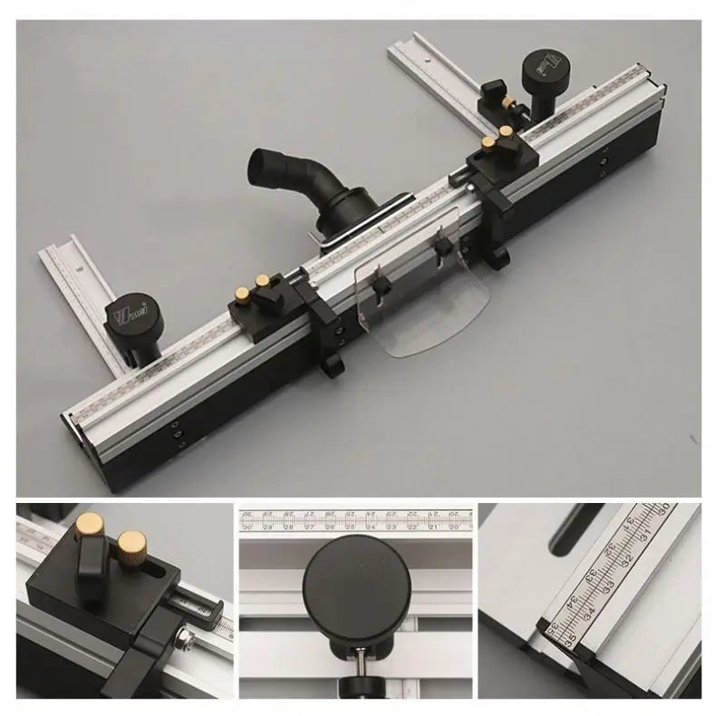 TEBAK Brand CX-03 Table Saw Bar T-Track and Miter Track for Router Tables and Woodworking Tool Tables