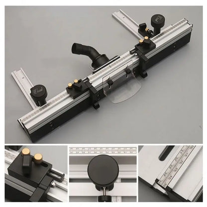 TEBAK Brand CX-03 Table Saw Bar T-Track and Miter Track for Router Tables and Woodworking Tool Tables