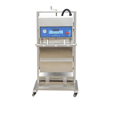 Vertical Vacuum Packaging Machine Commercial Stainless Steel Powder Liquid Food External Pneumatic Inflatable Sealing Machine