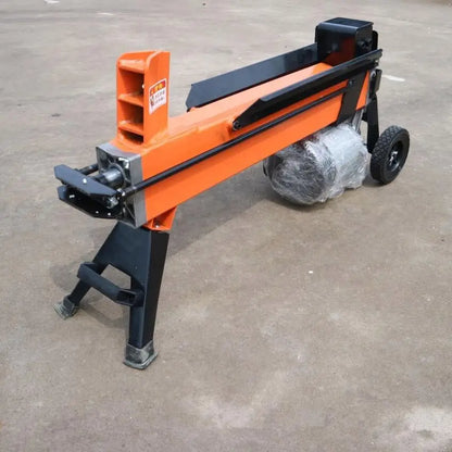 TEBAK Automatic Electric Hydraulic Wood Splitter Light Wood Crusher Portable Wood Log Splitter Splitting Machine