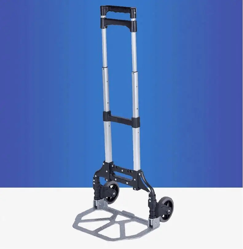 Factory Wholesale Folding Stair Climbing Cart Portable Hand Truck Utility Dolly W/ Bungee Cord