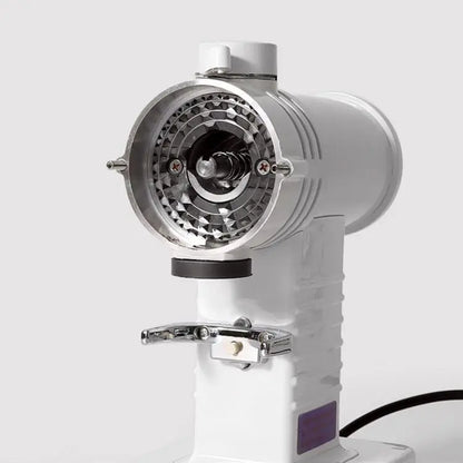 225G Hopper Electric Coffee Grinder 78mm Ghost Tooth Burr Grain Mill Commercial Coffee Powder Grinding Milling Machine