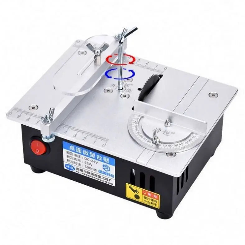 Mini Multifunctional Table Saw Electric Desktop Saws Small Household DIY Cutting Tool Woodworking Bench Lathe Cutter Machine