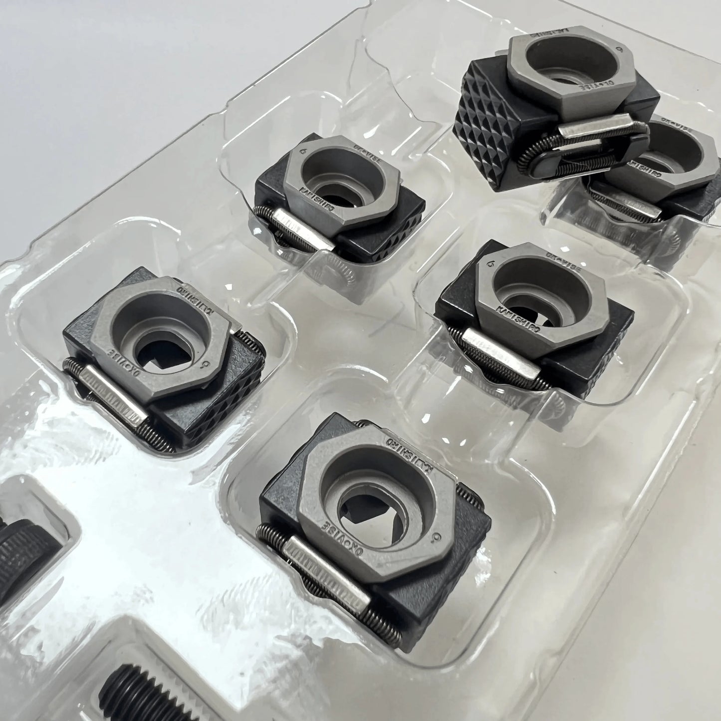 TEBAK 440C Cnc OKP Vise Precision Mini Workholding Clamps Pneumatic Small Milling Tools Machine Ok Vise OK VISE Fixture