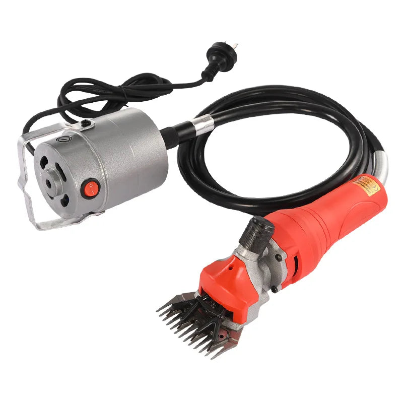 High Quality Sheep Wool Shearing Machine Red Goat Sheep Electric Wool Scissors Electric Wool Clipper