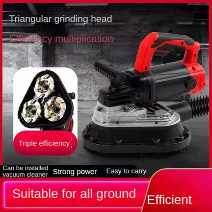 TEBAK Concrete Grinder Industrial Floor Wall Polisher Edge Grinding Polishing Machine for Concrete Floor Polisher Machine