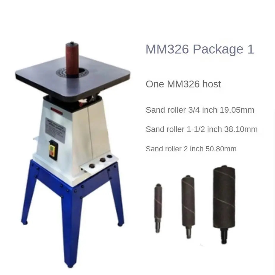 TEBAK CX-13 Woodworking MM326 Belt Sander Machine Woodworking Disc Sander Machine Stand Sanding Polishing Grinder Machine