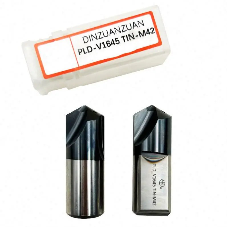 ANDUUK Customized high quality 6-30 TiAlN Coated 18.5mm Tungsten Carbide Short Drills Tungsten Carbide Drill Bit Insert