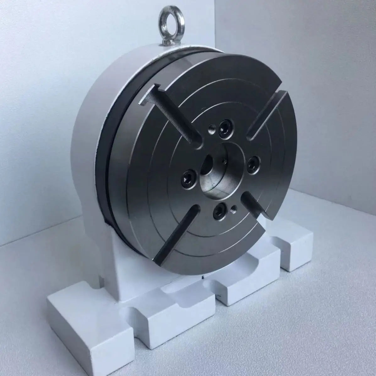 Tebak Radial and Axial Preload Bearings Hydraulic and Pneumatic Indexer NC Rotary Table for CNC Milling Machine