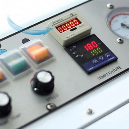 TEBAK SY-LF1080B Heat Band Sealer Continuous Film Pouch Plastic Bag Vertical Nitrogen Gas Flushing Sealing Machine