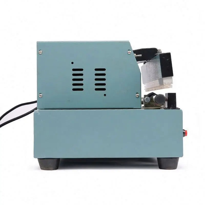 TEBAK Semi Auto Heat Pedal Aluminum Food Chemical Materials Plastic Bag Foot Impulse Cutter Sealer Sealing Machine