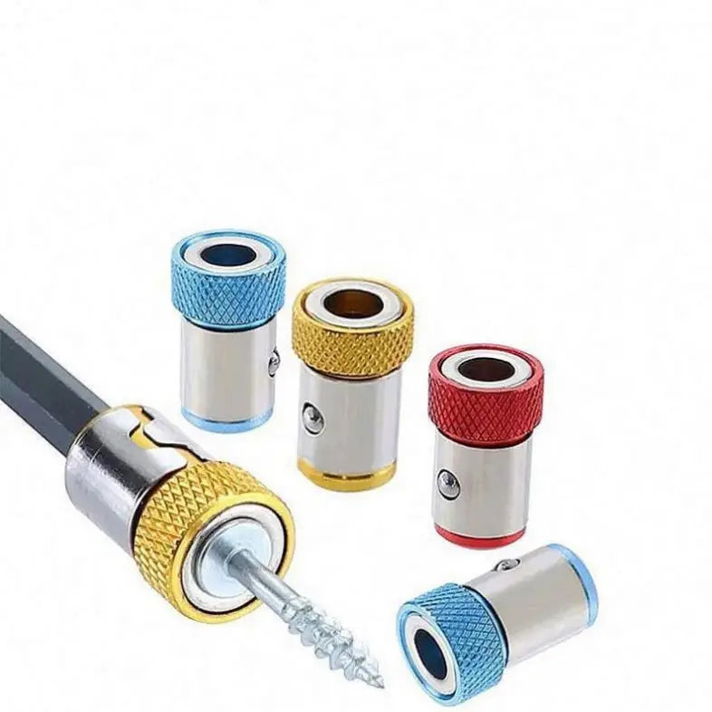 TEBAK Universal Magnetic Ring Alloy Magnetic Ring Screwdriver Bits Anti-corrosion Magnetizer Drill Bit Magnetic Ring