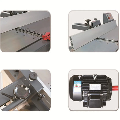 TEBAK CX-10 Good Quality Thickness Planer Surface Planer Thicknesser Heavy Duty Surface Planer Machine Wood Jointer