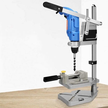 TEBAK Adjustable Holder Mobile Angle Adjustable Drill Stand Drill Bit Holder Stand for 43mm Drill