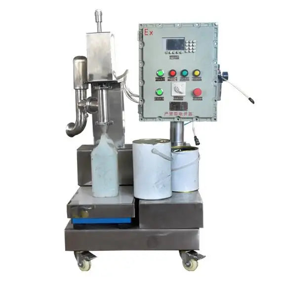 XSH-15 TEBAK Cheap Manual Operation 5 Gallons Bottled Water Oil Paint Filling Machine