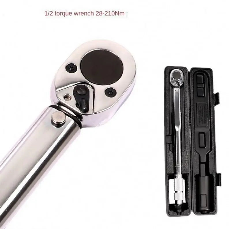 High Quality TEBAK Rachet Click Head Automatic Torque Wrench Set Spanner