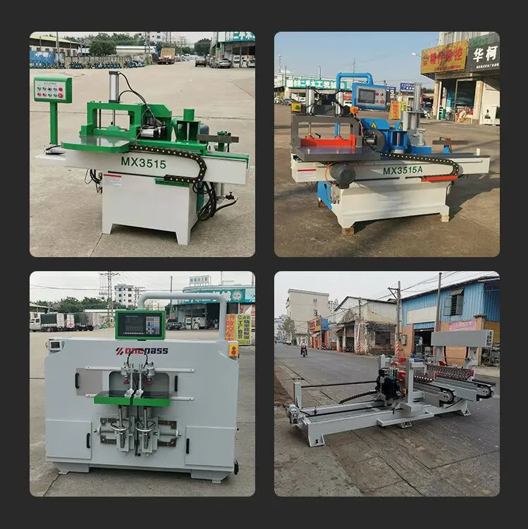 A CNC-600 650 Cnc Dovetail Joint Machine Manufacturer Horizontal Woodworking Double Ends Horizontal Wood Mortising Machine