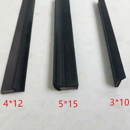 Machine Tool Scraper Inclined Car Scraper Inclined Rail Water bar 3.0x10 4.0x12 5.0x15 Wiper for CNC Machine Telescopic Cover