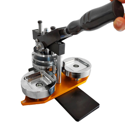 Tourist Souvenir Tin Square Fridge Magnet Machine Kit Machine Refrigerator Magnet Fridge Magnet Badge Machine